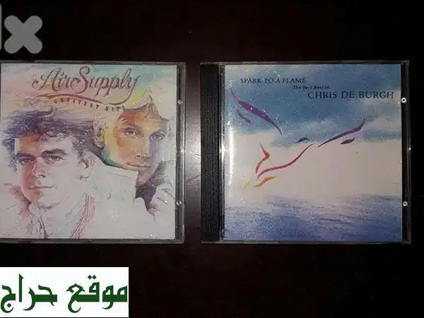 كنز الموسيقى النادرة: 34 ألبوم CD أصلي (روك، ميتال، بوب، فرنسي، إسباني) - 10$ فقط!