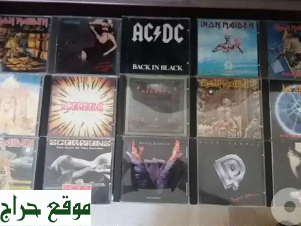 كنز الموسيقى النادرة: 34 ألبوم CD أصلي (روك، ميتال،...