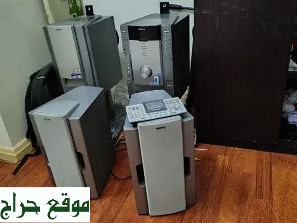 نظام صوت Sony Music System أصلي بحالة ممتازة | جودة صوت لا...