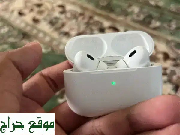 Apple AirPods Pro 2 (الجيل الثاني) Type C - مستعملة بحالة...