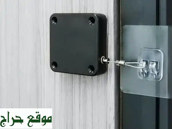 إغلاق ذكي لأبوابك! مغلاق أوتوماتيكي لاصق (بدون حفر) - قوة فولاذية وجودة لا تُضاهى | عرض رمضان حصري!