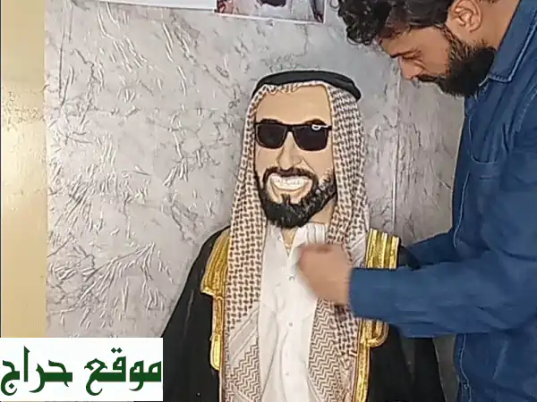 مجسم الشيخ زايد واقعي: تحفة تذكارية لأيقونة الإمارات | ديكور فخم