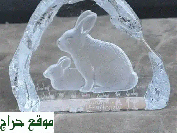 لا تفوتها: تحفة كريستال أوروبية أصيلة مختومة بـ 20$...