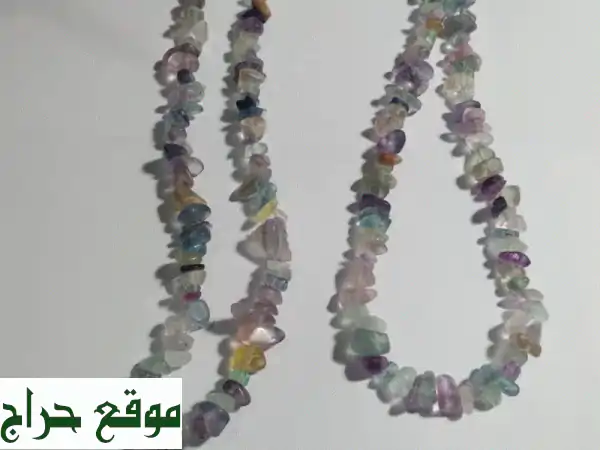 عقد فلوريت أصلي مميز 💎 | حجر كريم طبيعي بحالة...