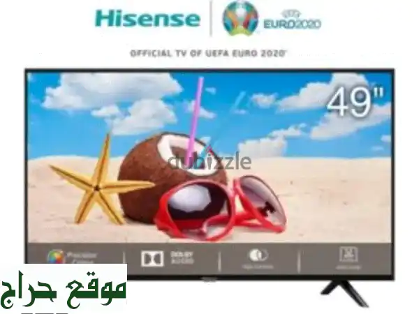 تلفزيون هايسنس سمارت 49 بوصة Full HD LED | حالة الجديد!...