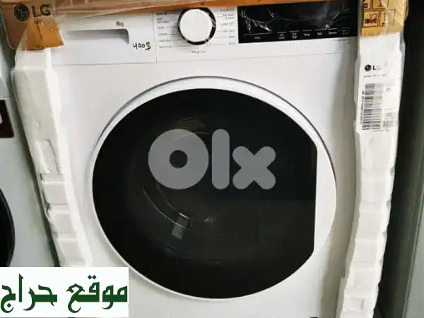 غسالة LG أوتوماتيك 8 كجم بيضاء | جديدة بالكرتون +...
