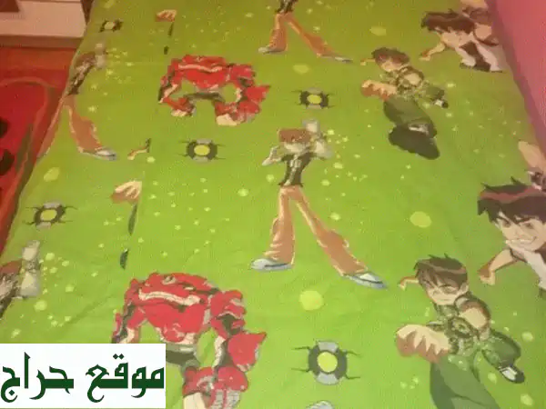 فرصة لا تعوض: طقم مفروشات سرير أطفال (مفرد ونص) +...