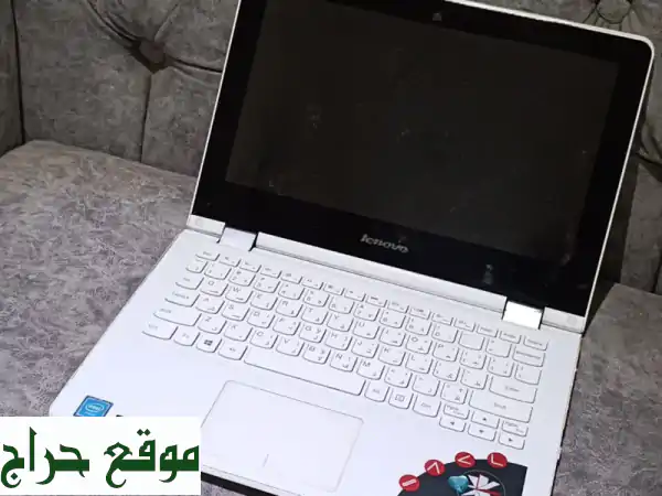 فرصة لا تُعوّض! 💻 لابتوب صغير أبيض أنيق بحالة ممتازة...