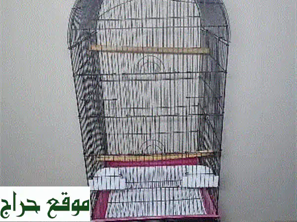 قفص طيور وحمام واسع: منزل أحلام بـ 3 أوعية...
