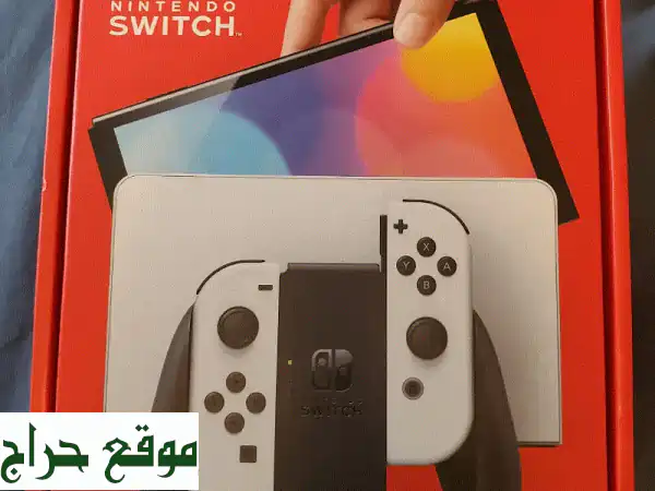 نينتندو سويتش OLED جديد (ختم المصنع) | ضمان سنتين | ملحقات كاملة!