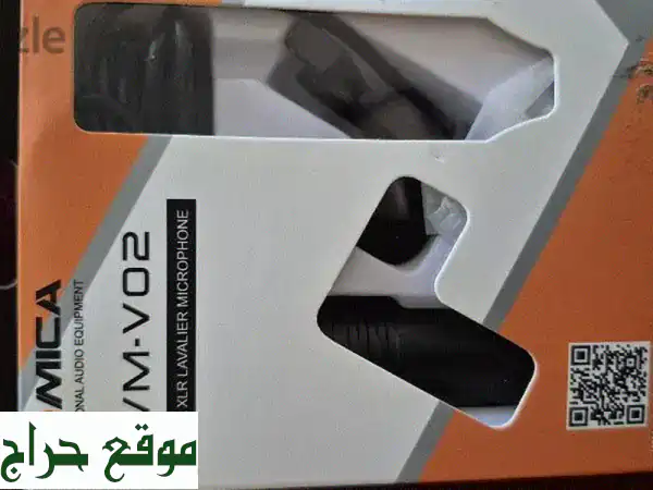 فرصة ذهبية: 2 مايك لافالير احترافي Comica CVM-V02 XLR -...