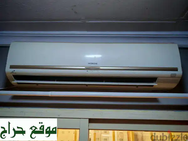تبريد هيتاشي فاخر! مكيف سبليت 2 طن (24000 BTU) بحالة...