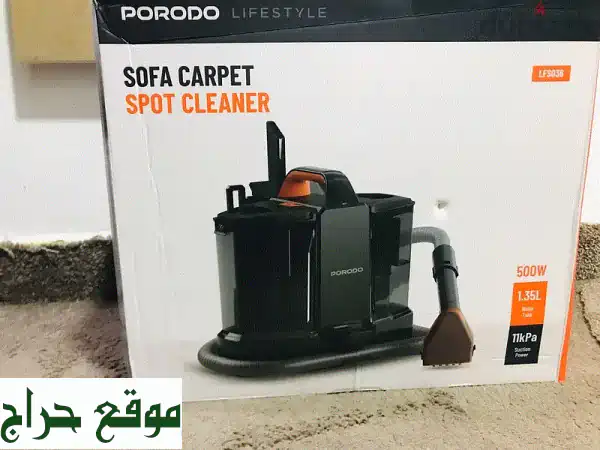 وداعاً للأوساخ! مكنسة كهربائية بقوة شفط جبارة للمنزل، السيارة، الكنب والسجاد (شبه جديدة)