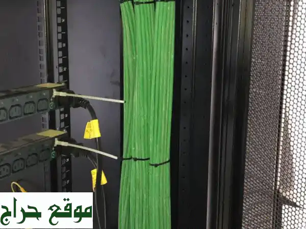 خدمات تركيب كابلات الاتصالات الاحترافية | فنيون خبراء لشبكة موثوقة