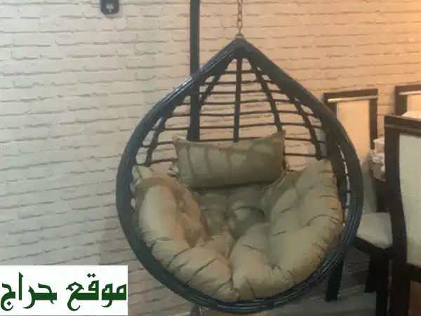 ارجوحة الأحلام مع سجادة الفرو الفاخرة | جدد...