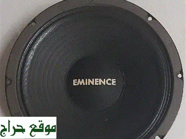 فرصة استثنائية! زوج سماعات Eminence أمريكية 10 بوصة...