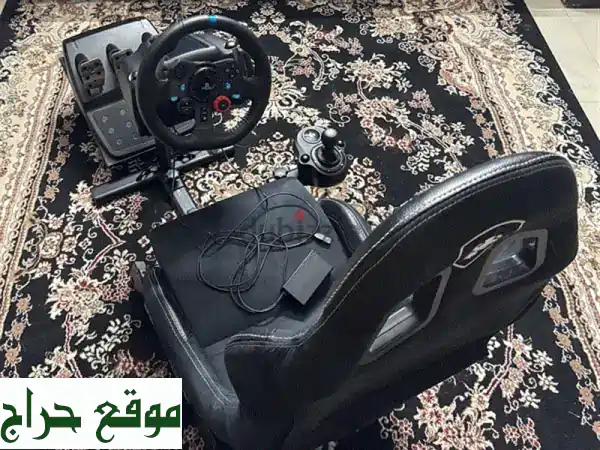 فرصة نادرة: مقود Logitech G29 ومقعد Playseat احترافي |...