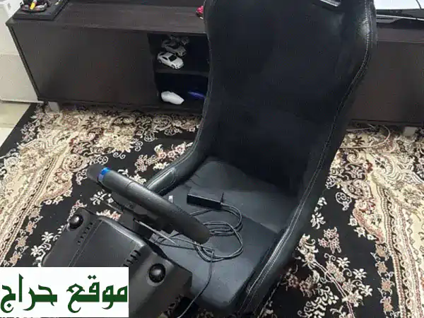 فرصة نادرة: مقود Logitech G29 ومقعد Playseat احترافي | كالجديد تمامًا (استخدام أسبوعين) - 150 د.ب
