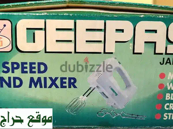 خلاط GEEPAS اليدوي الياباني (مستعمل بحالة ممتازة) -...