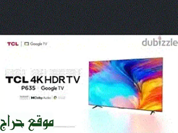 تلفزيون TCL 55 بوصة V6 B Google TV 4K UHD | شاشة ذكية HDR10...