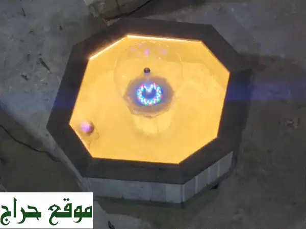 نافورة رخام متحركة فاخرة للبيع: تحفة فنية تضفي سحرًا (مصفح، 6000 د.إ)