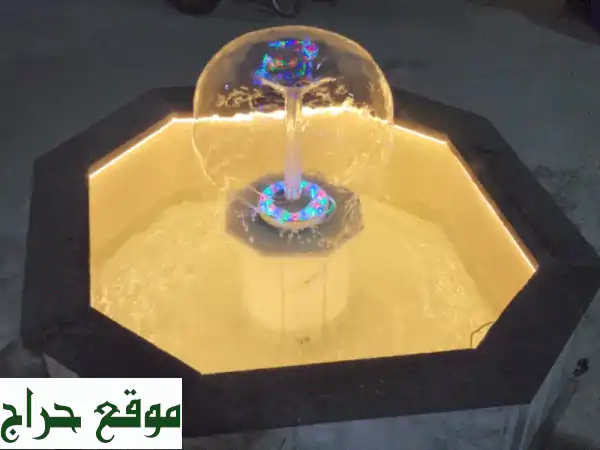 نافورة رخام متحركة فاخرة للبيع: تحفة فنية تضفي...