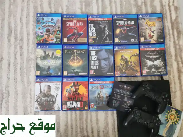 فرصة ذهبية! بلايستيشن 4 (PS4) نظيف جداً للبيع بالرياض -...