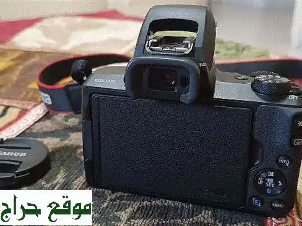 فرصة ذهبية: كانون M50 مارك 1 كأنها جديدة | كاميرا ميرورلس احترافية بعدستها الأصلية 18-55 مم