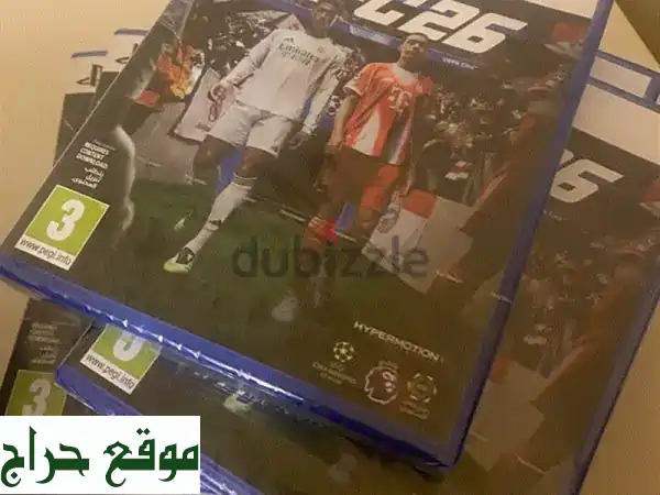 🎮 عروض ألعاب بلايستيشن جديدة لا تفوت: FC 26، GTA 5 و Ghost...