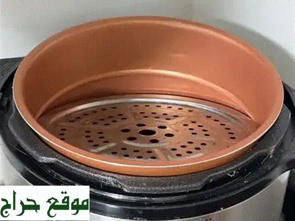 للبيع: طنجرة ضغط كهربائية 8 لتر | 1300 واط | بحالة ممتازة كأنها جديدة | سعر لقطة 25 ريال!