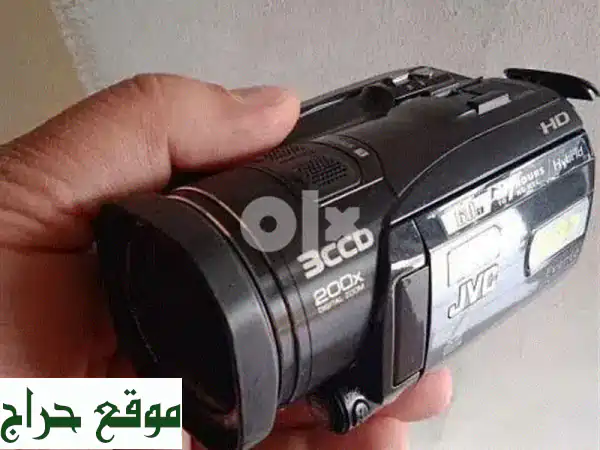 كاميرا JVC FULL HD 60GB: التقط ذكرياتك بوضوح فائق وصوت احترافي! (ميكروفون خارجي، HDMI)