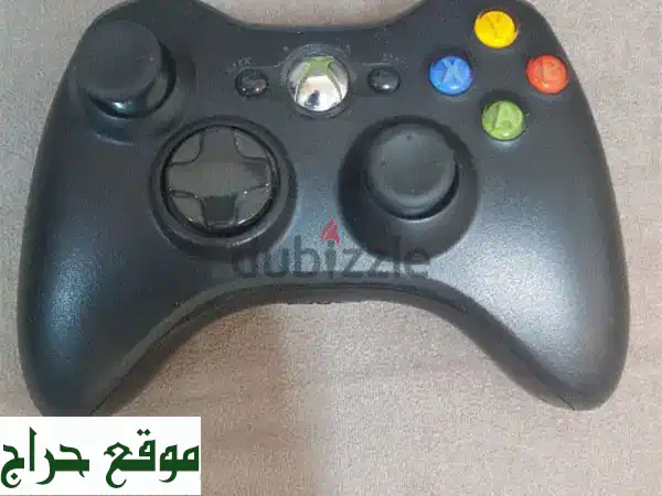 فرصة ذهبية: يد تحكم Xbox 360 لاسلكية أصلية (أسود) |...