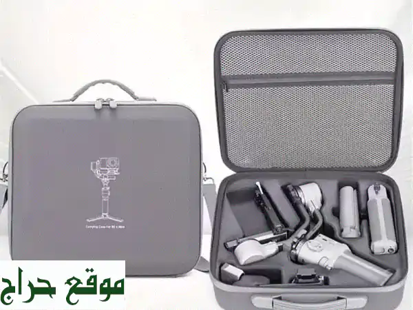 فرصة ذهبية: جيمبال DJI RS 4 Mini Combo (بحالة الجديد) | مثبت احترافي مع حقيبة | احصل على تصوير سينمائي! #DJI #RS4Mini