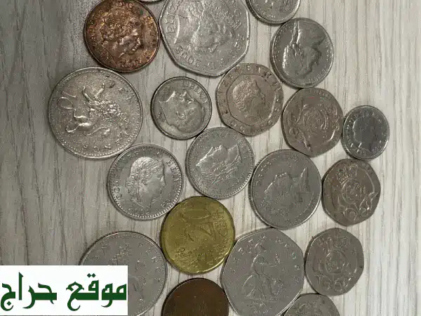 كنز تاريخي نادر: مجموعة عملات قديمة (26 قطعة)...