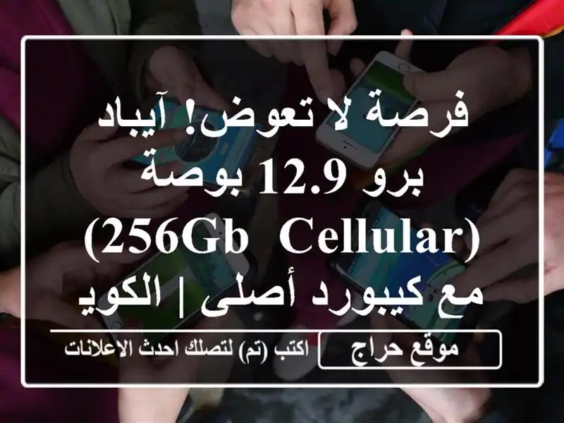 فرصة لا تعوض! آيباد برو 12.9 بوصة (256GB, Cellular) مع...