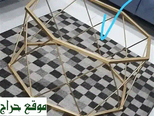 طقم طاولات دائرية مودرن 5 قطع | سطح زجاجي فاخر | توصيل لكل لبنان | أثاث منزلي أنيق