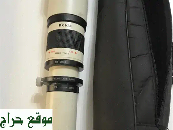 فرصة نادرة: عدسة كاميرا تليفوتو Mix-5000 نظيفة (650-1300mm)...