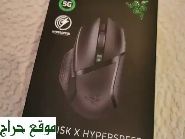 Razer Basilisk X HyperSpeed: ماوس قيمنق لاسلكي 16K DPI، بطارية 450 ساعة...