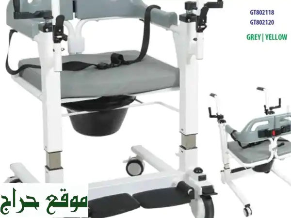 كرسي كهربائي، سرير طبي كهربائي 4 حركات مع كامل الملحقات مرتبه وطاولة وحامل محاليل، كرسي حمام كلهم ...