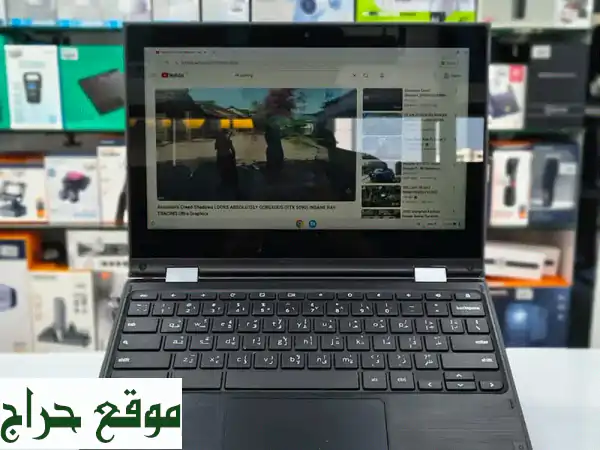 فرصة ذهبية! لابتوب Lenovo Chromebook 300e شاشة لمس 360° كأنه...