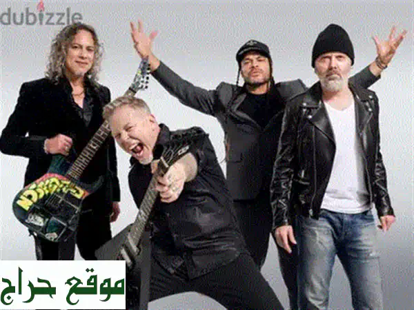 تذاكر ميتاليكا للبيع: احجز مقعدك في الحفل الأسطوري الآن!