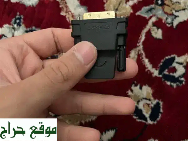 محول HDMI ذكر لأنثى (Male to HDMI Female) | جديد، جاهز للعمل - وضوح بلا حدود!