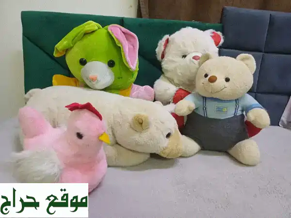 صفقة لا تفوت! 🧸 مجموعة ألعاب أطفال قطيفة متنوعة بـ...