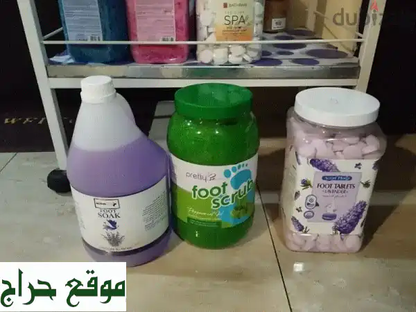 فرصة ذهبية: منتجات باديكير وعناية قدم فاخرة...