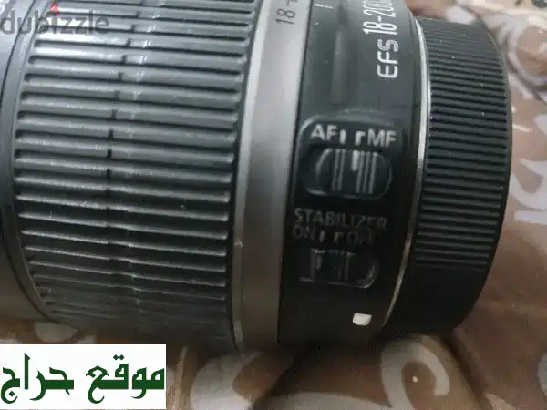فرصة لا تعوض: عدسة كانون Canon EF-S 18-200mm F3.5-5.6 IS للبيع...