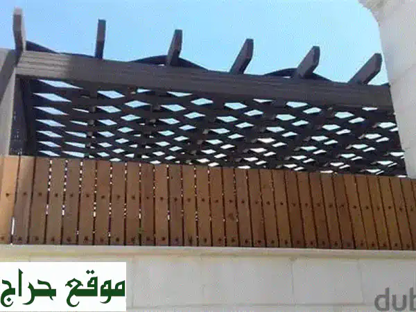 قرميد وحديد احترافي | تصميم وتركيب | أثاث حدائق ومفروشات | مساحتك الخارجية المثالية