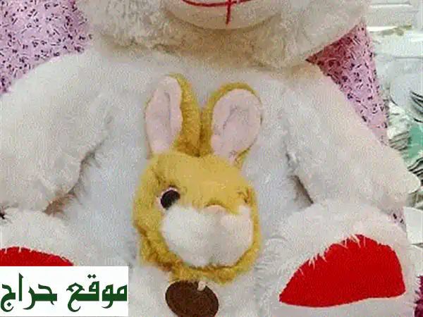 ألعاب أطفال ساحرة: دباديب وأرانب ناعمة - هدية...