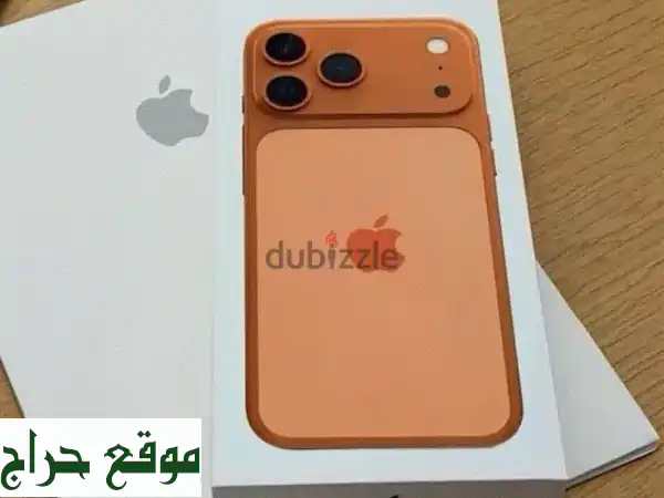 آيفون 17 برو ماكس 2TB برتقالي كوني جديد ومفتوح |...