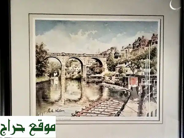 اقتنِ تحفة Peter Nelson: لوحة نهر Nidd الفنية الموقعة...