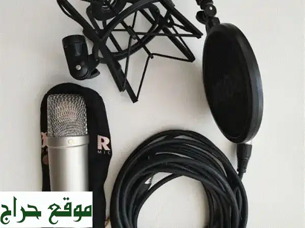 ميكروفون Rode NT1-A استوديو احترافي مستعمل للبيع - صوت...